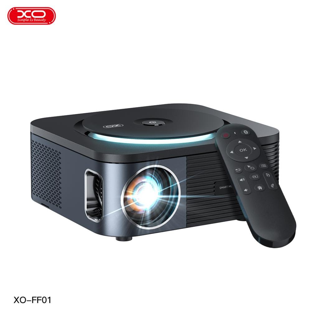 PROYECTOR SMART XO-FF01 SISTEMA ANDROID FULL HD CON CONTROL REMOTO